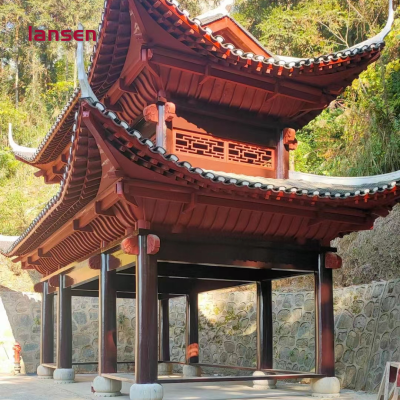 古建六角亭子按圖紙報(bào)價(jià) 園林景觀亭子 涼亭工程合作 上門測(cè)量尺寸